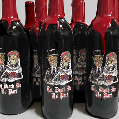 Engraved Wine Bottles